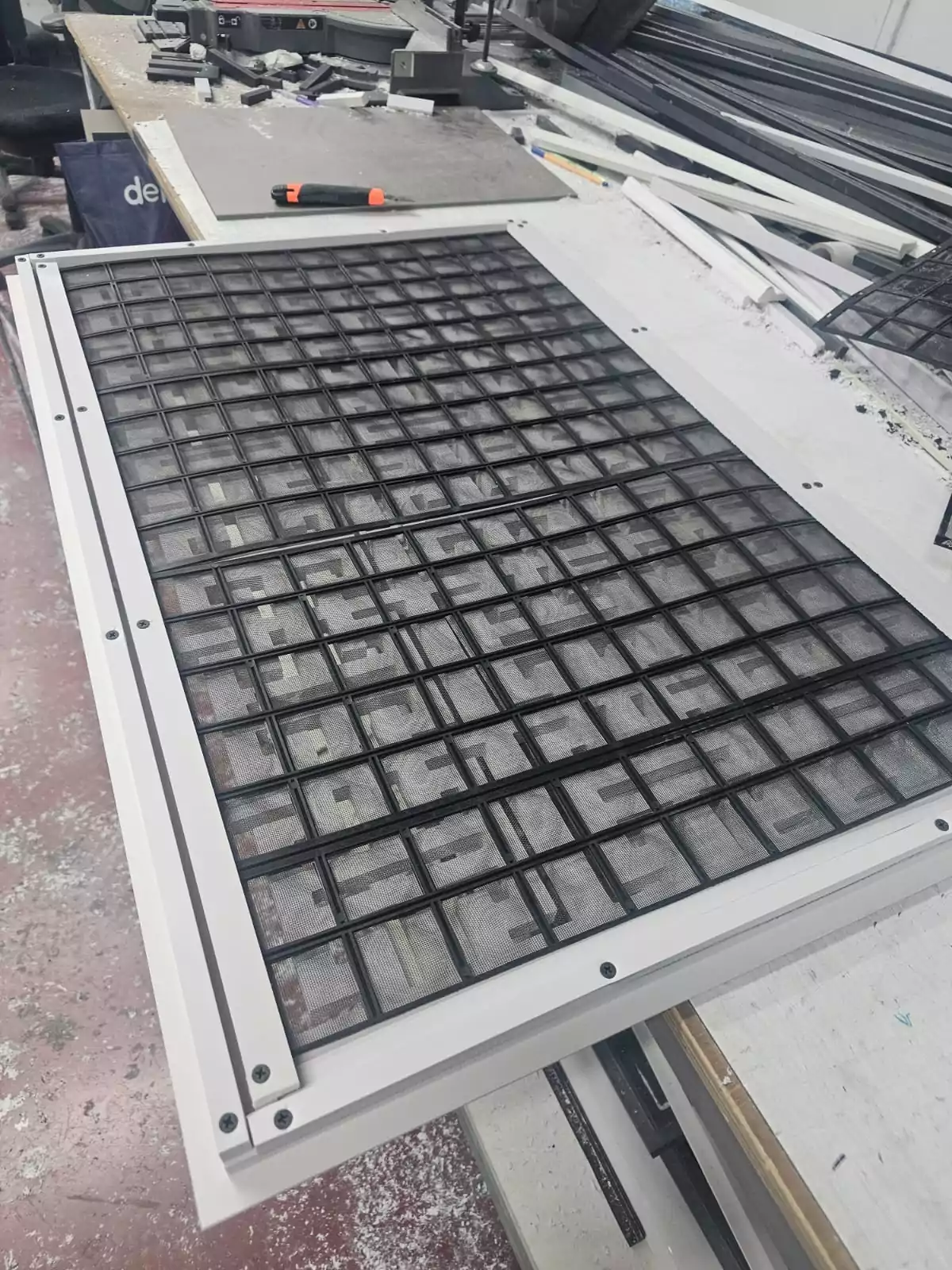 פתח מיזוג אויר חוזר כולל רשת דגם GB – תמונה 2