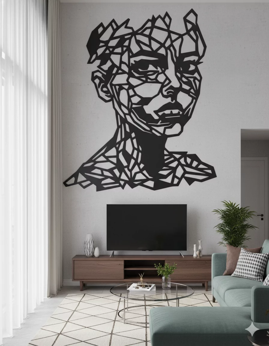 אישה גיאומטרית