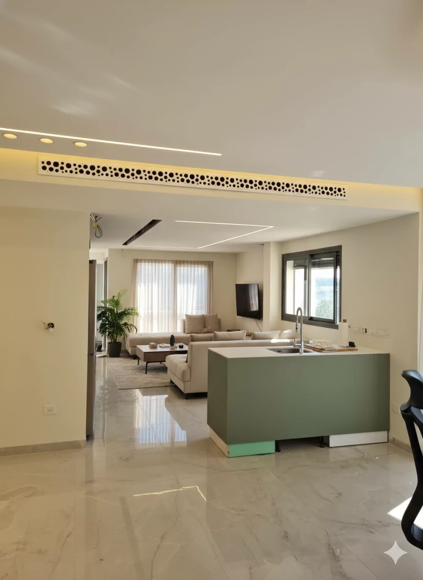 פתח מיזוג אויר פולימרי דגם עיגולים