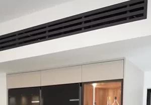 פתח מיזוג פולימרי דגם 110/15 GC שחור
